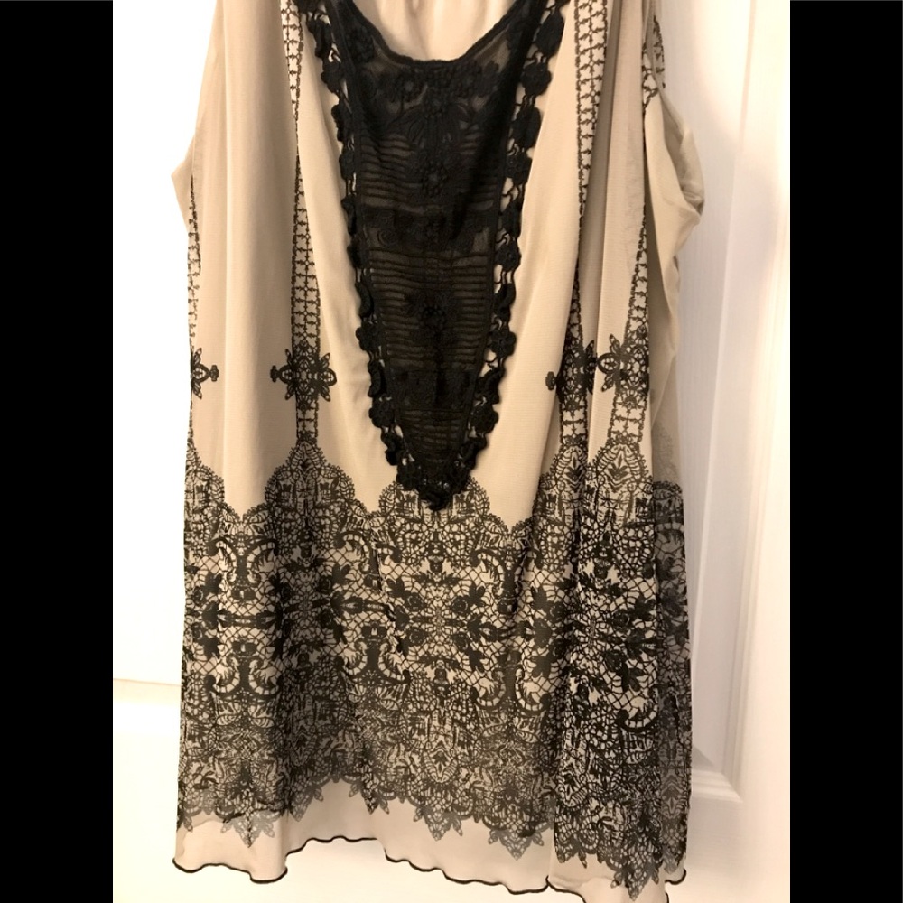 Tank top blouse